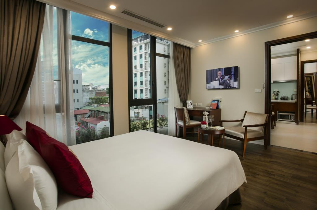 Au Coeur D'Hanoi Apartment Buitenkant foto